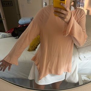 Zara Peach/Coral Sweater